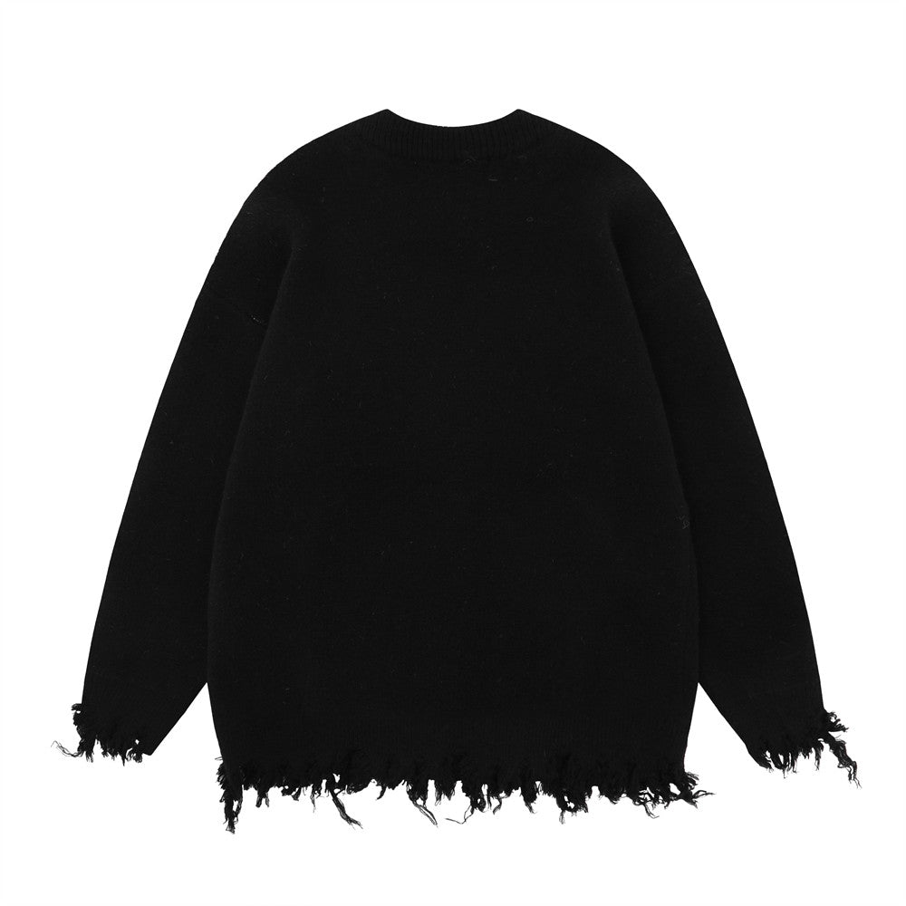 Halloy™ Spider Web Brocade Sweater