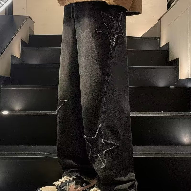 Halloy™ Star Loose Design Jeans