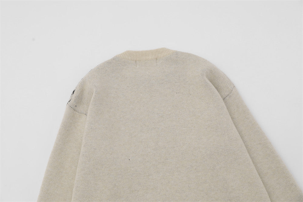 Halloy™ Spider Web Brocade Sweater