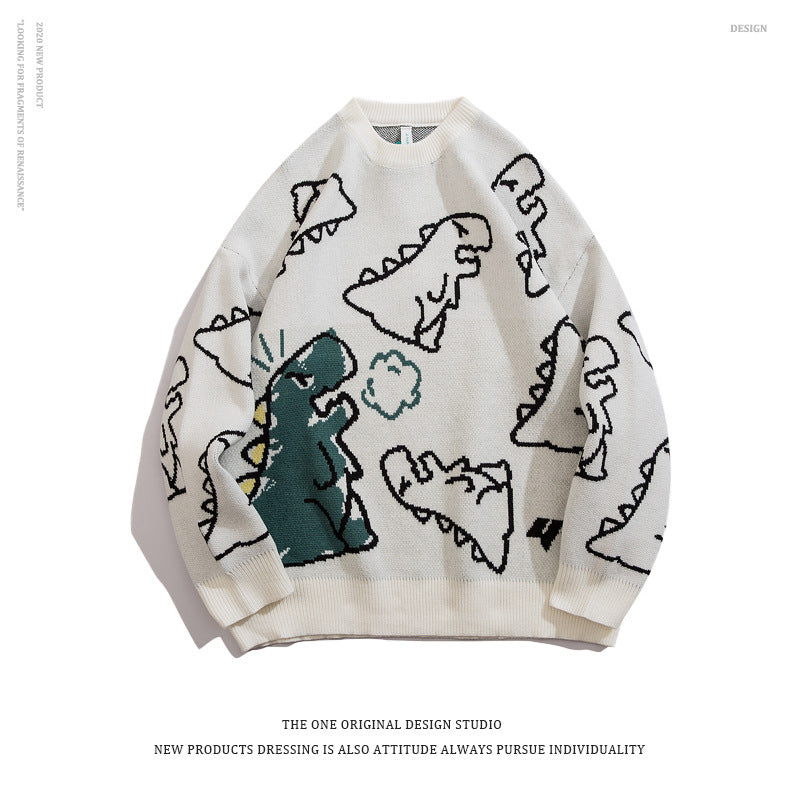 Halloy™ Cute Dino Sweater