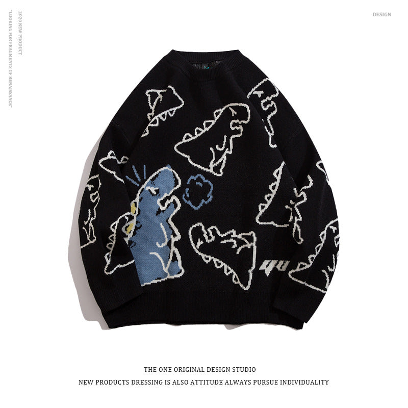 Halloy™ Cute Dino Sweater
