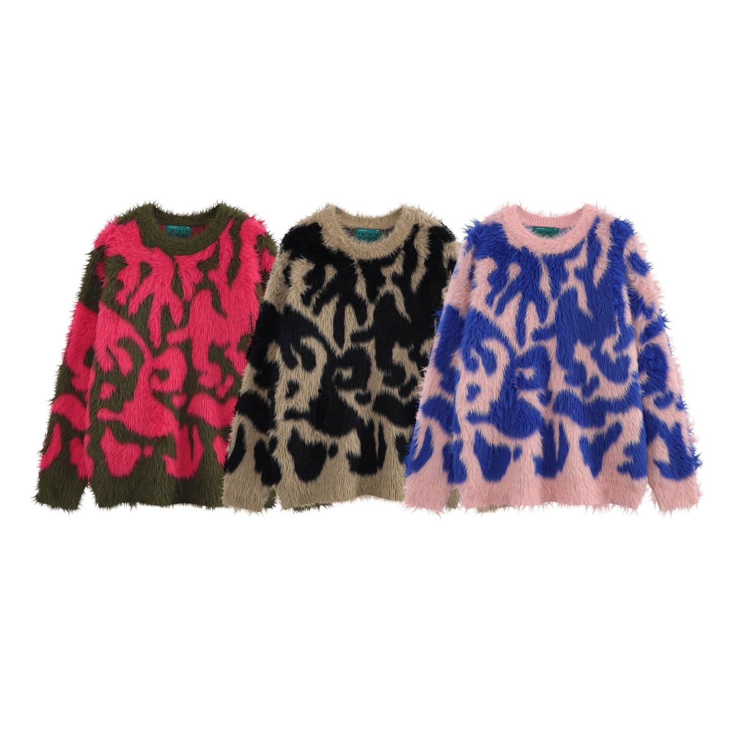 Halloy™ Vintage Furry Sweater