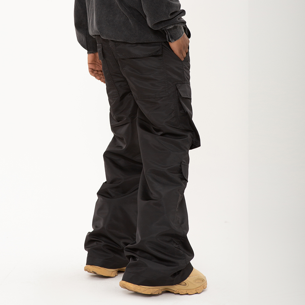 Halloy™ Tie-dye Camouflage Workwear Horn Casual Trousers