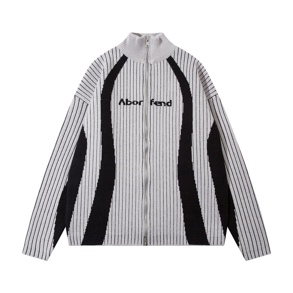 Halloy™ Stripe Knitted Sweater