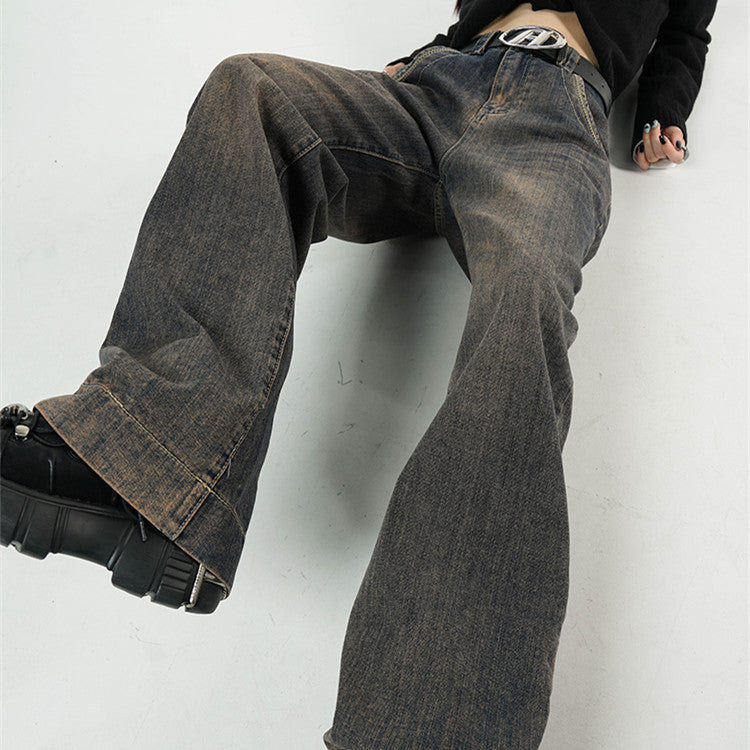 Halloy™ High Waist Wide Jeans