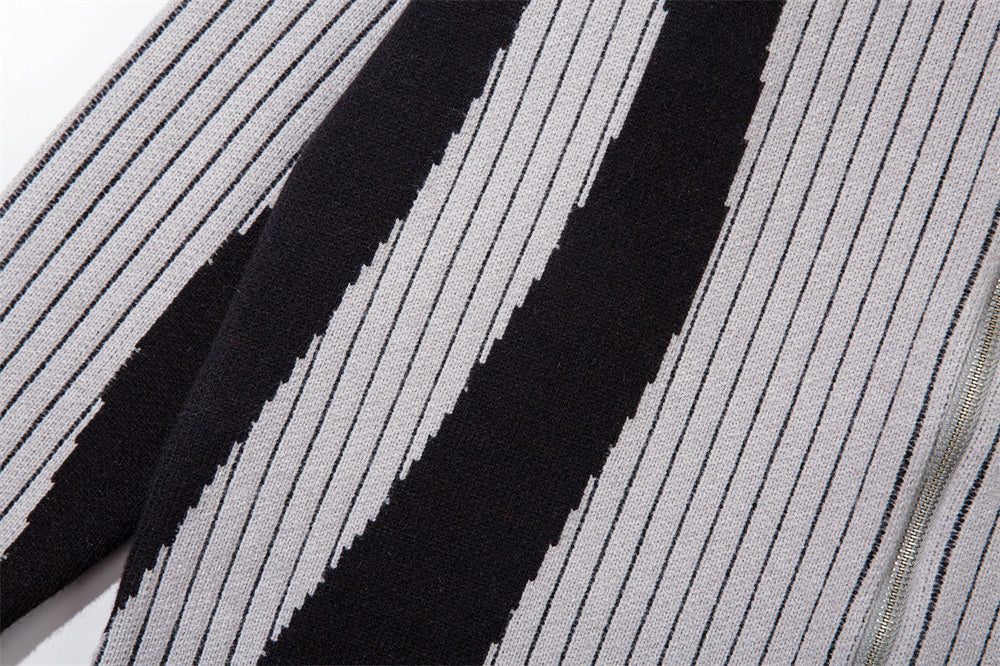 Halloy™ Stripe Knitted Sweater