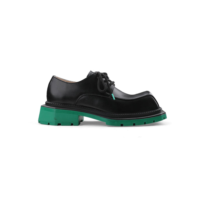 Halloy™ Square Toe Leather Shoes