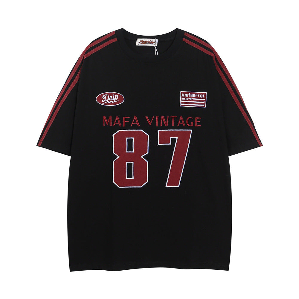 Halloy™ Numbers Printed Cotton T-shirt