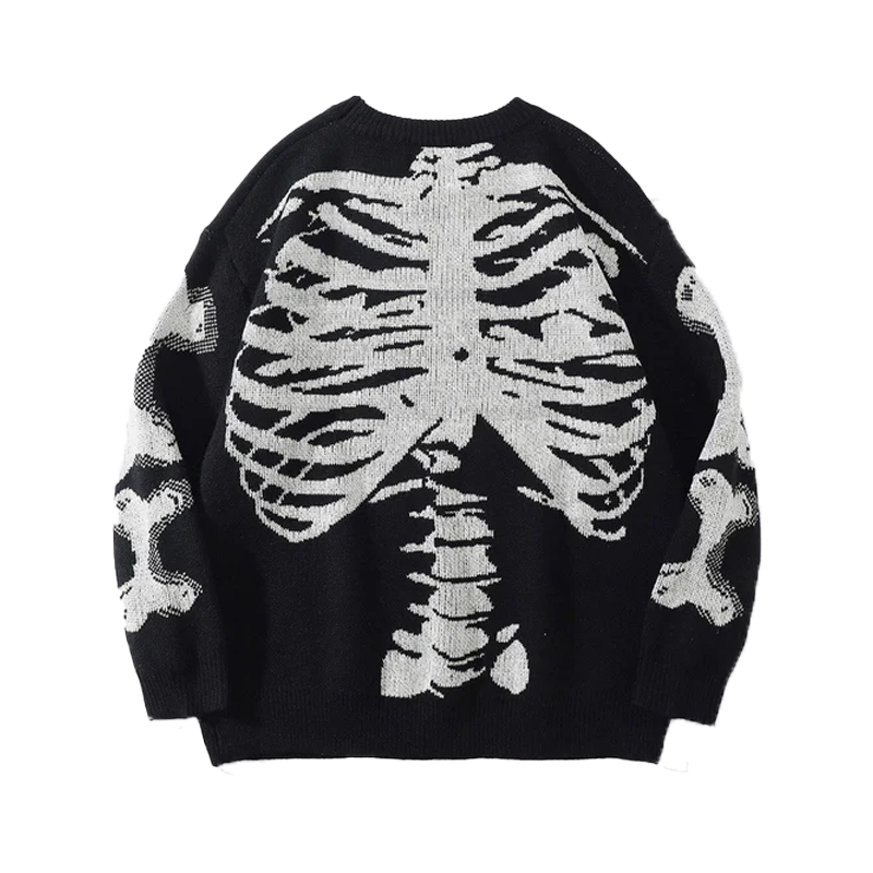 Halloy™ Full Skull Sweater