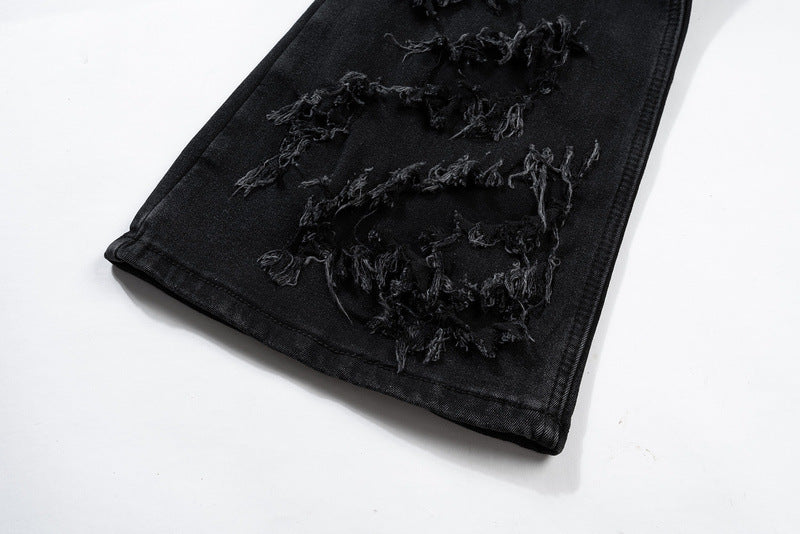 Halloy™ RO Style Erosion High Elastic Pants
