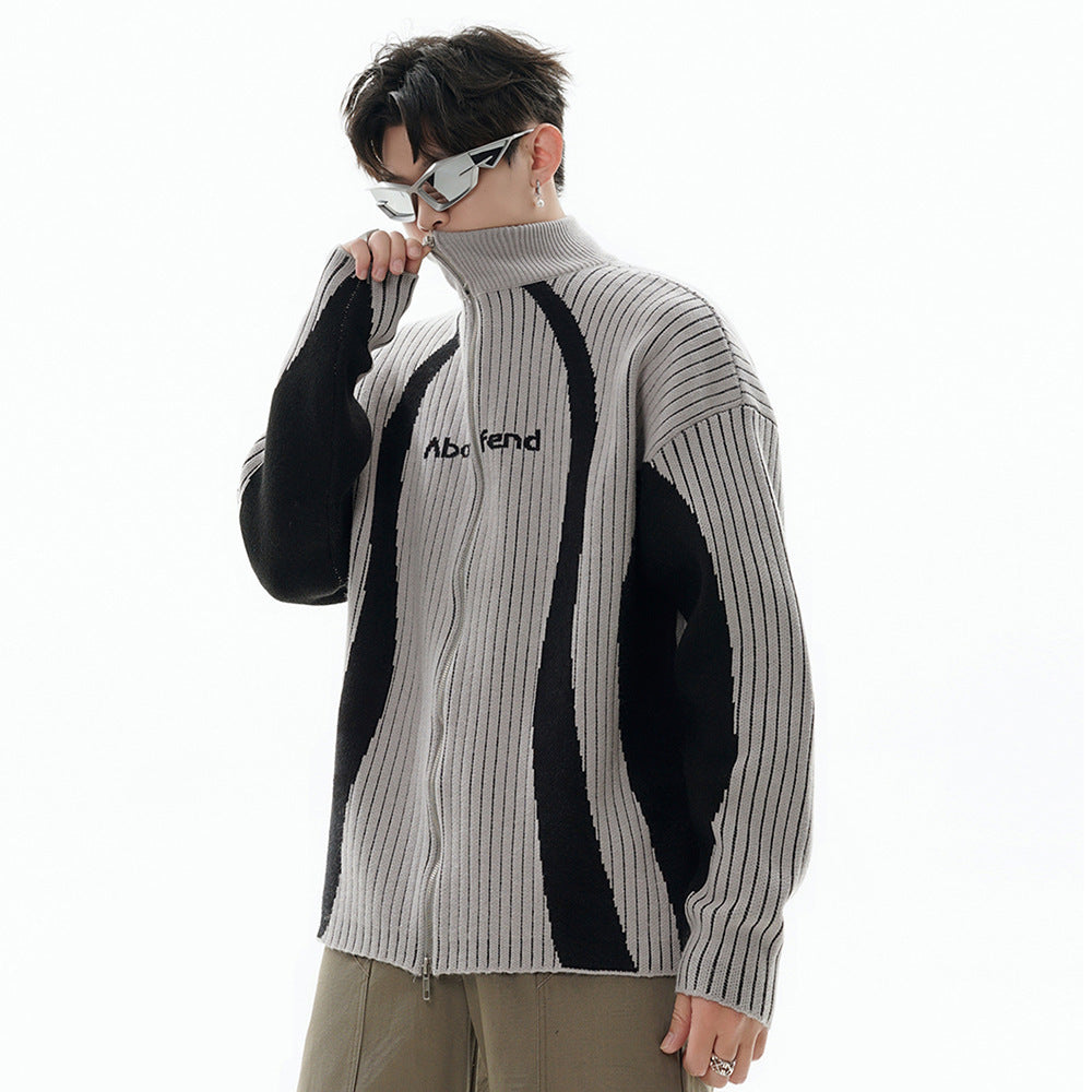 Halloy™ Stripe Knitted Sweater