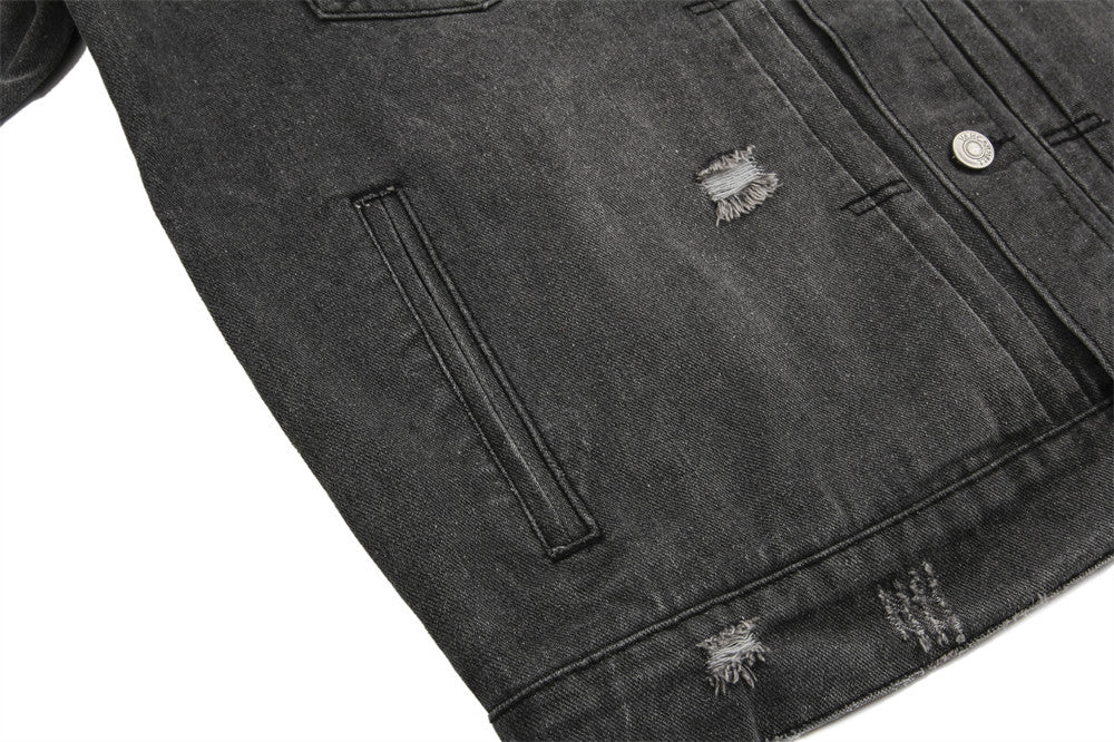 Halloy™ Washed Denim Jacket