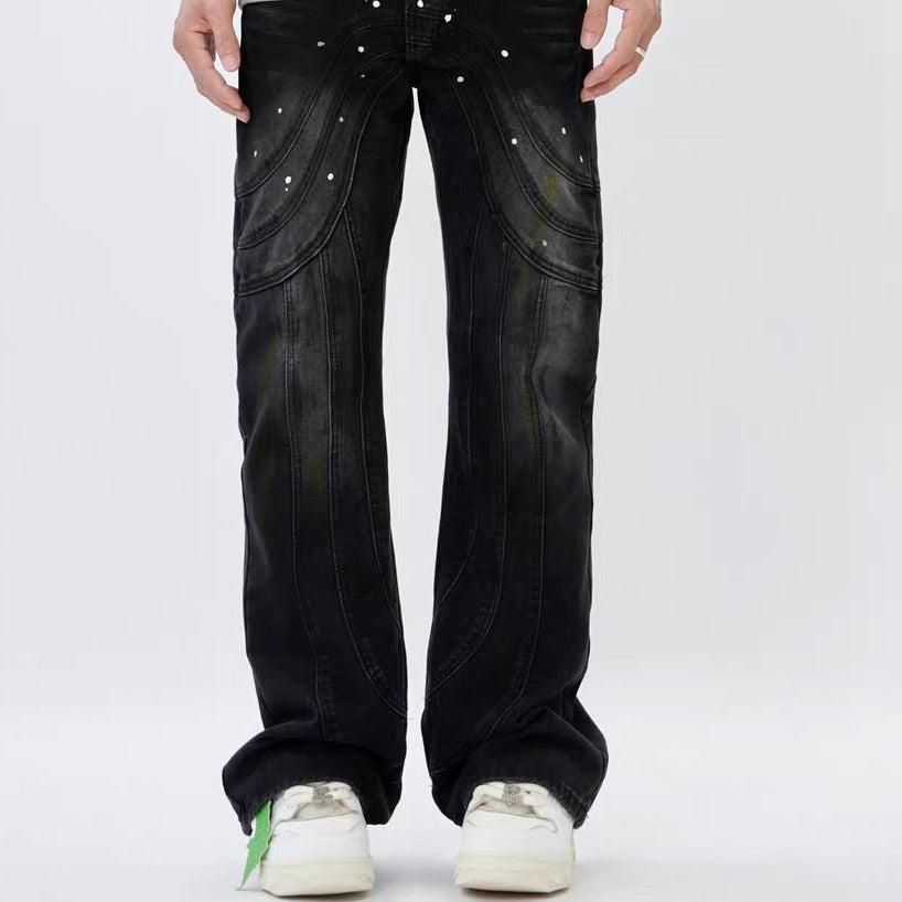 Halloy™ Loose Weave Designer Jeans