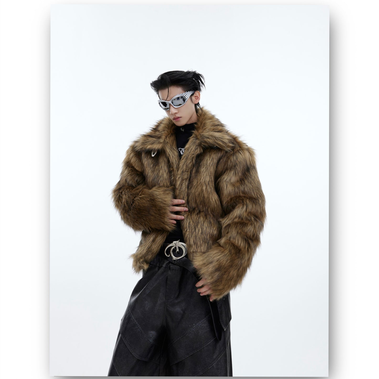 Halloy™ Small Profile Anti Mink Fur Jacket Coat