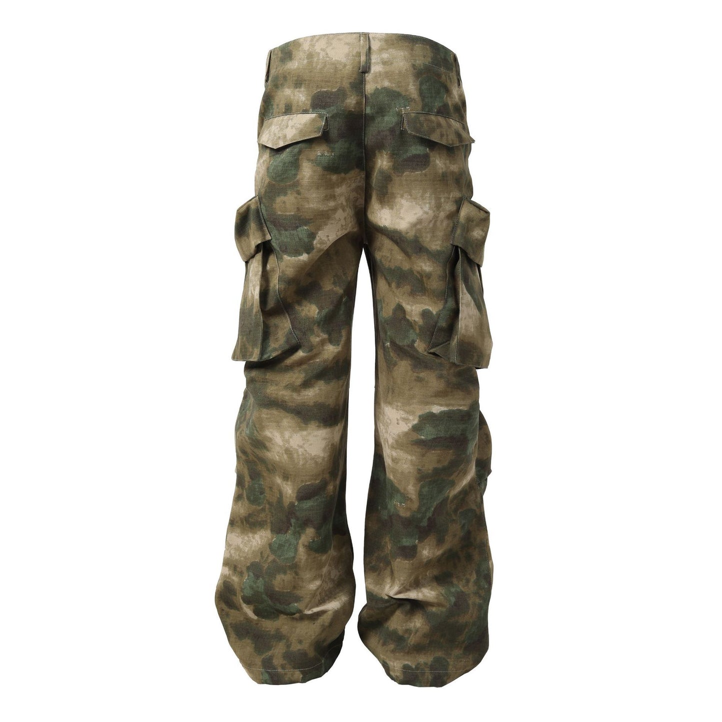 Halloy™ American Retro Jungle Camouflage Trousers