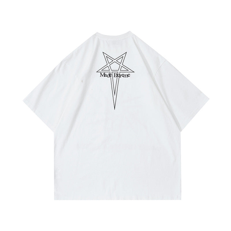 Halloy™ Retro Alphabet Short-sleeved Couple T-Shirt