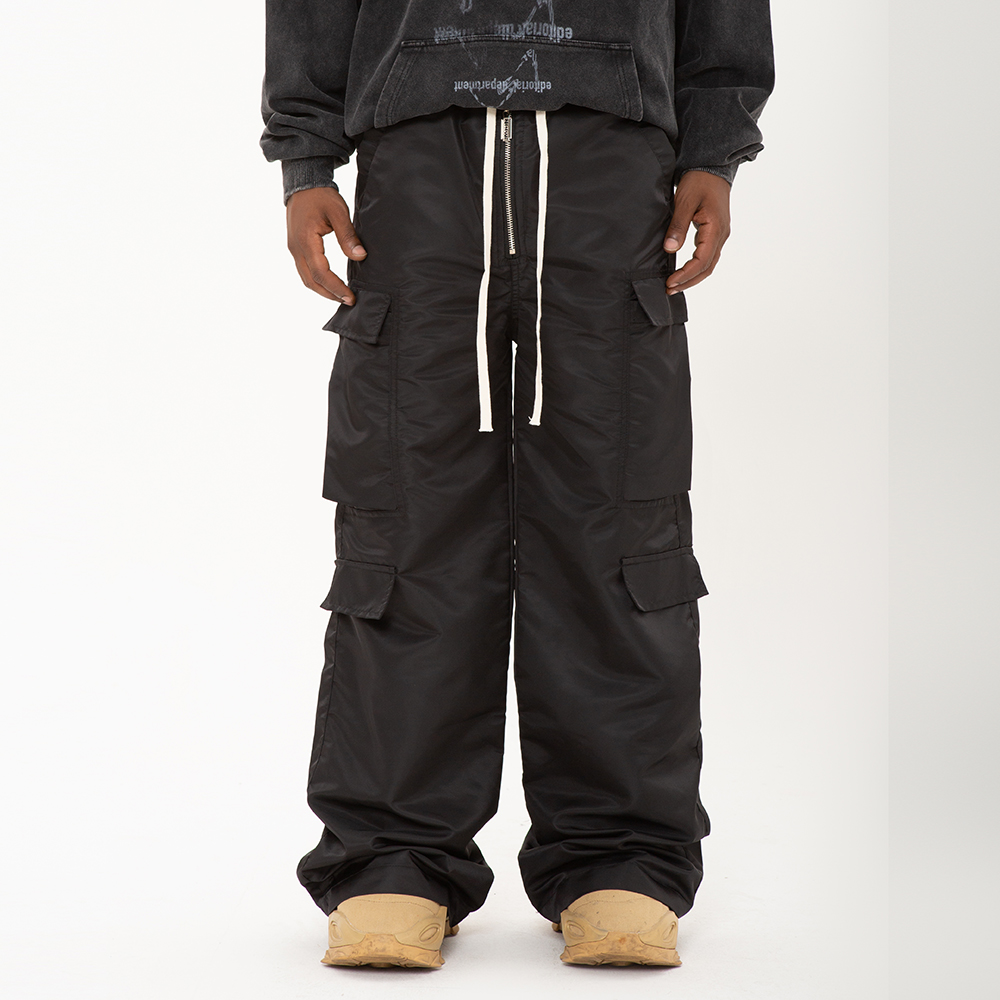 Halloy™ Tie-dye Camouflage Workwear Horn Casual Trousers