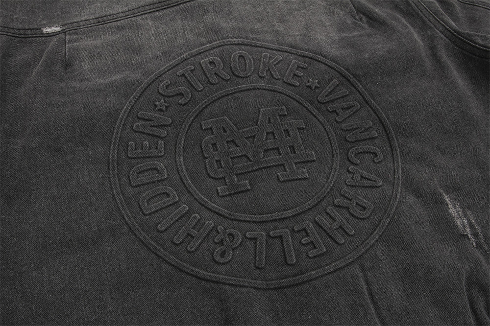 Halloy™ Washed Denim Jacket