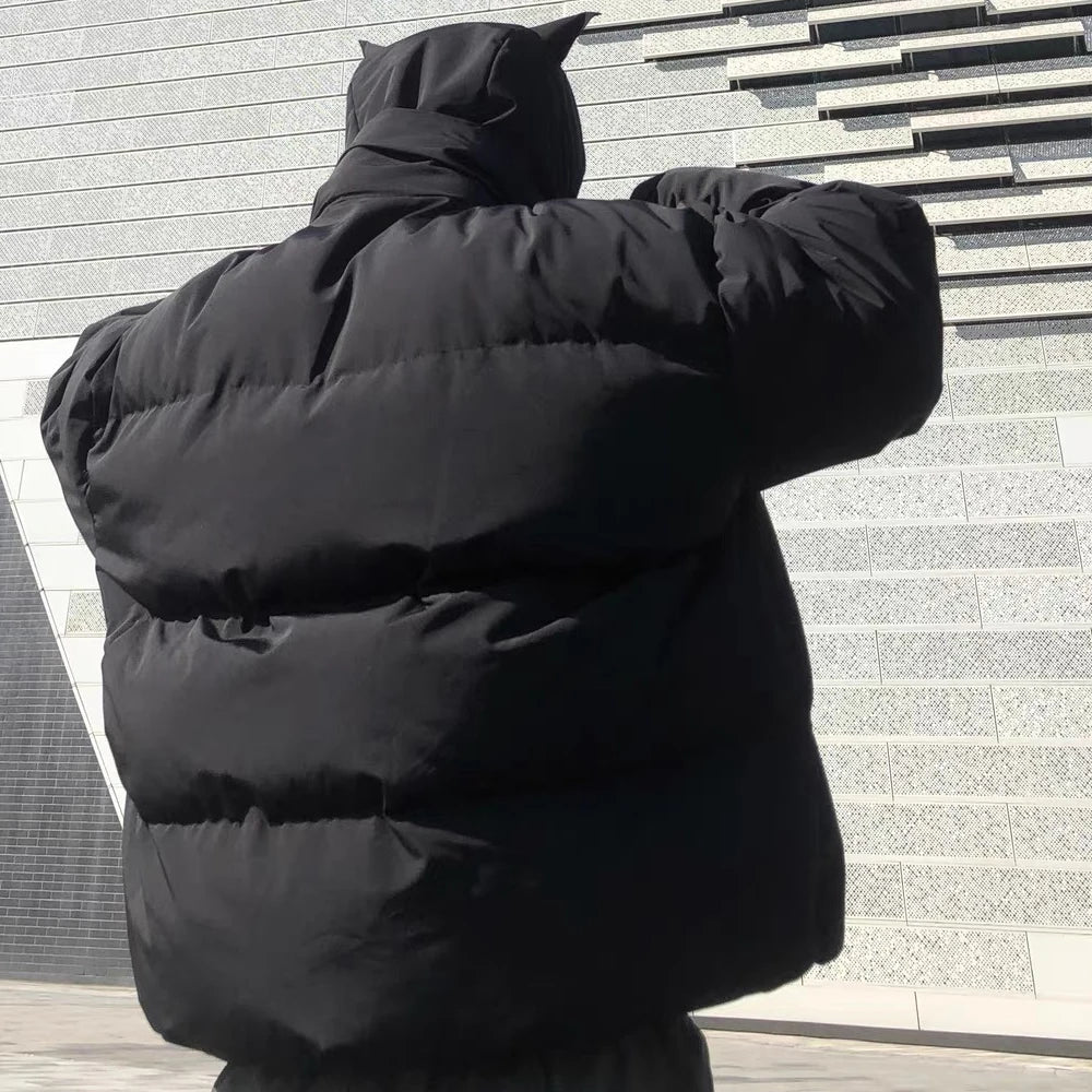 Halloy™ Horn Masked Hooded Coat