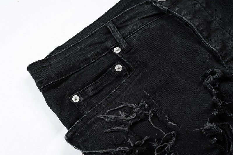 Halloy™ RO Style Erosion High Elastic Pants