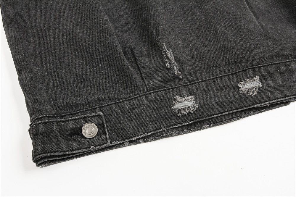 Halloy™ Washed Denim Jacket