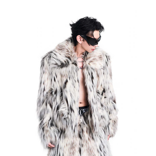 Halloy™ Imitation Fur Set Jacket & Pants