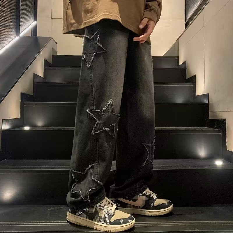 Halloy™ Star Loose Design Jeans