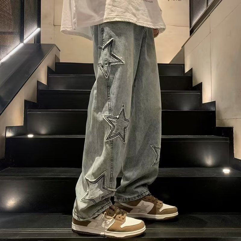 Halloy™ Star Loose Design Jeans