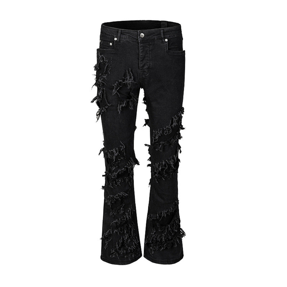 Halloy™ RO Style Erosion High Elastic Pants