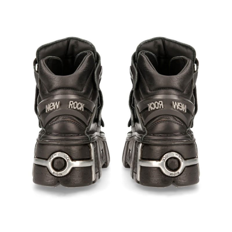 Halloy™ Low-Top Metal Muffin Sole Round Shoes