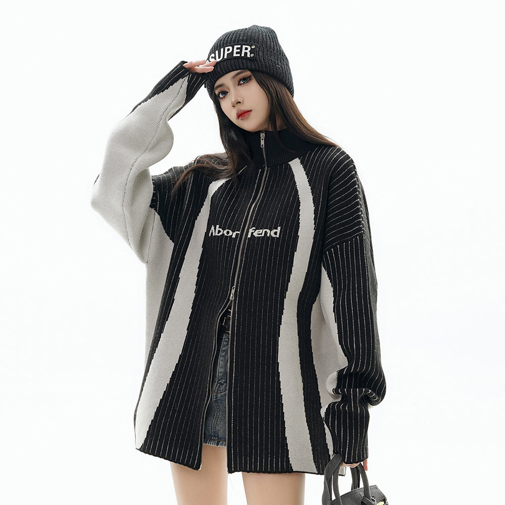 Halloy™ Stripe Knitted Sweater