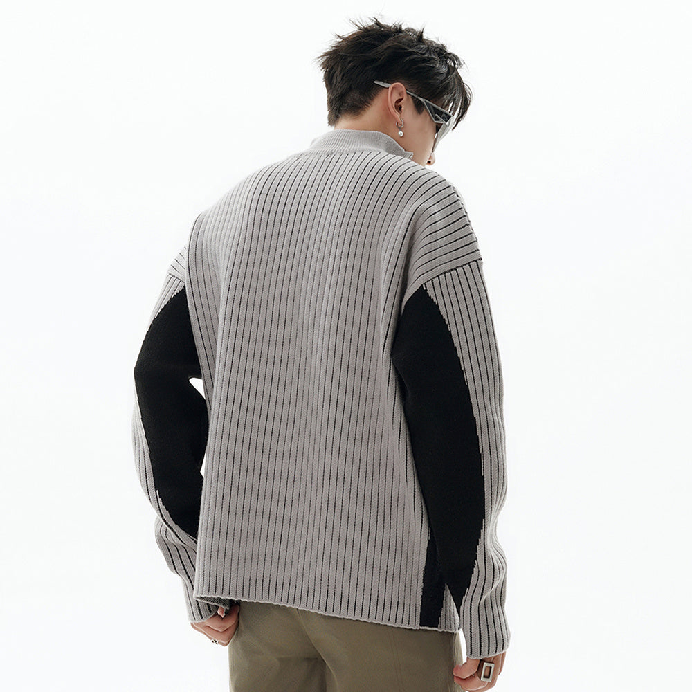 Halloy™ Stripe Knitted Sweater