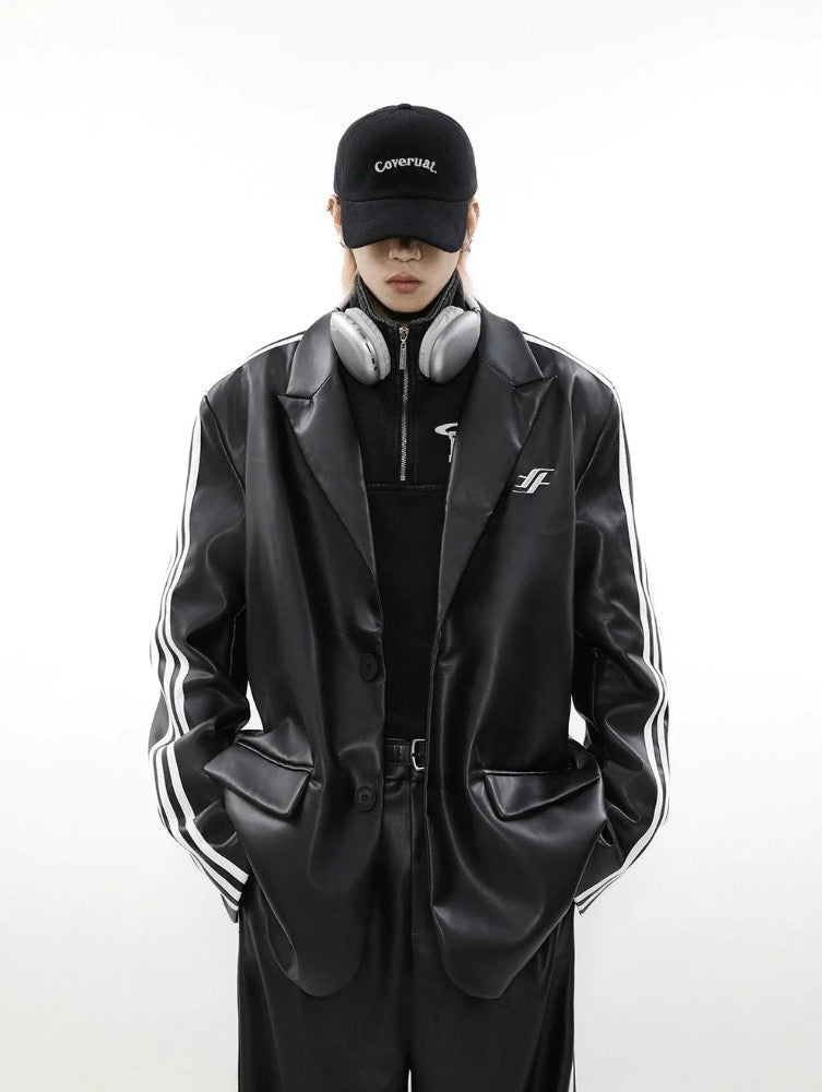 Halloy™ Embroidered Lapel Suit Jacket