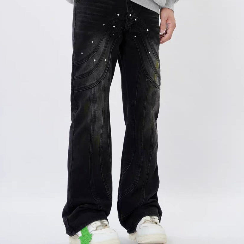 Halloy™ Loose Weave Designer Jeans