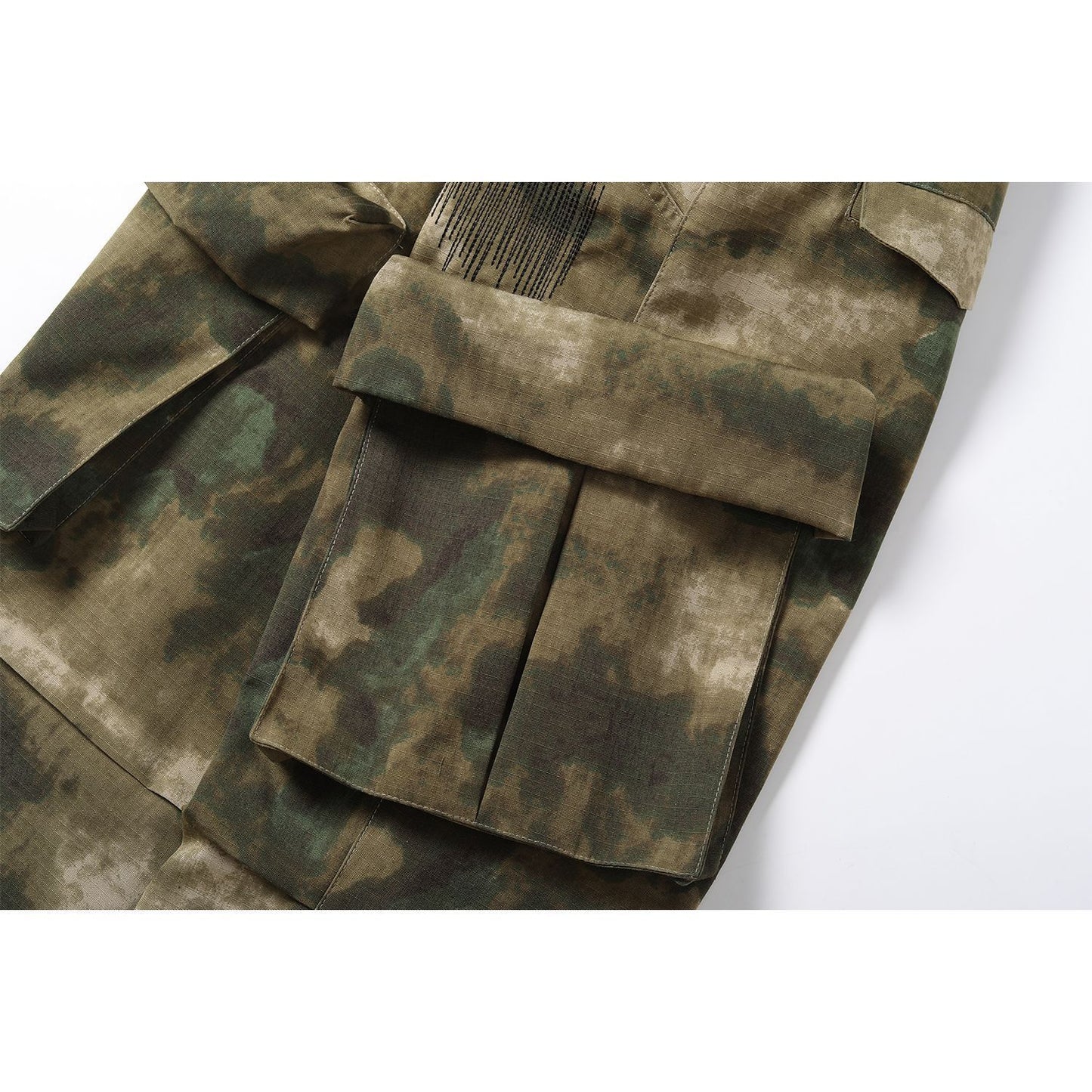 Halloy™ American Retro Jungle Camouflage Trousers