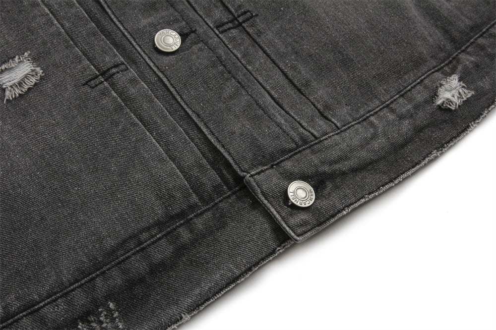 Halloy™ Washed Denim Jacket