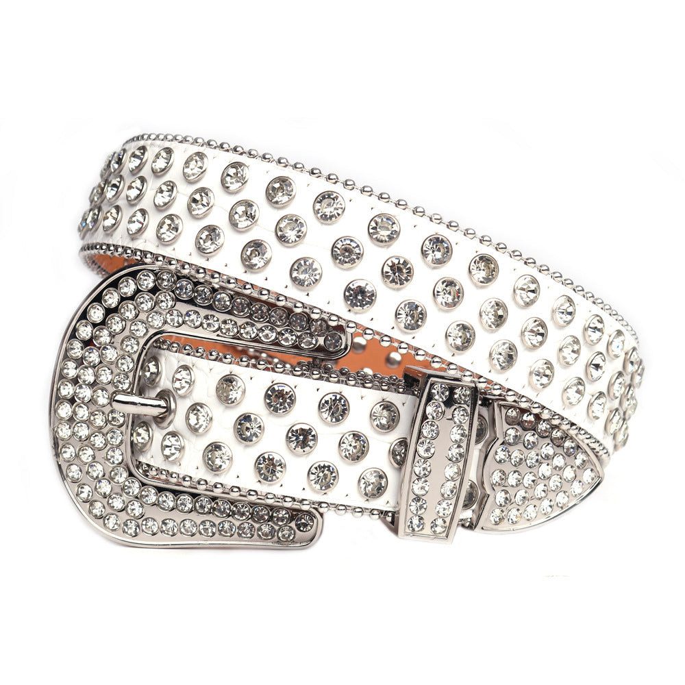 Halloy™ Rhinestone Inlaid Belt