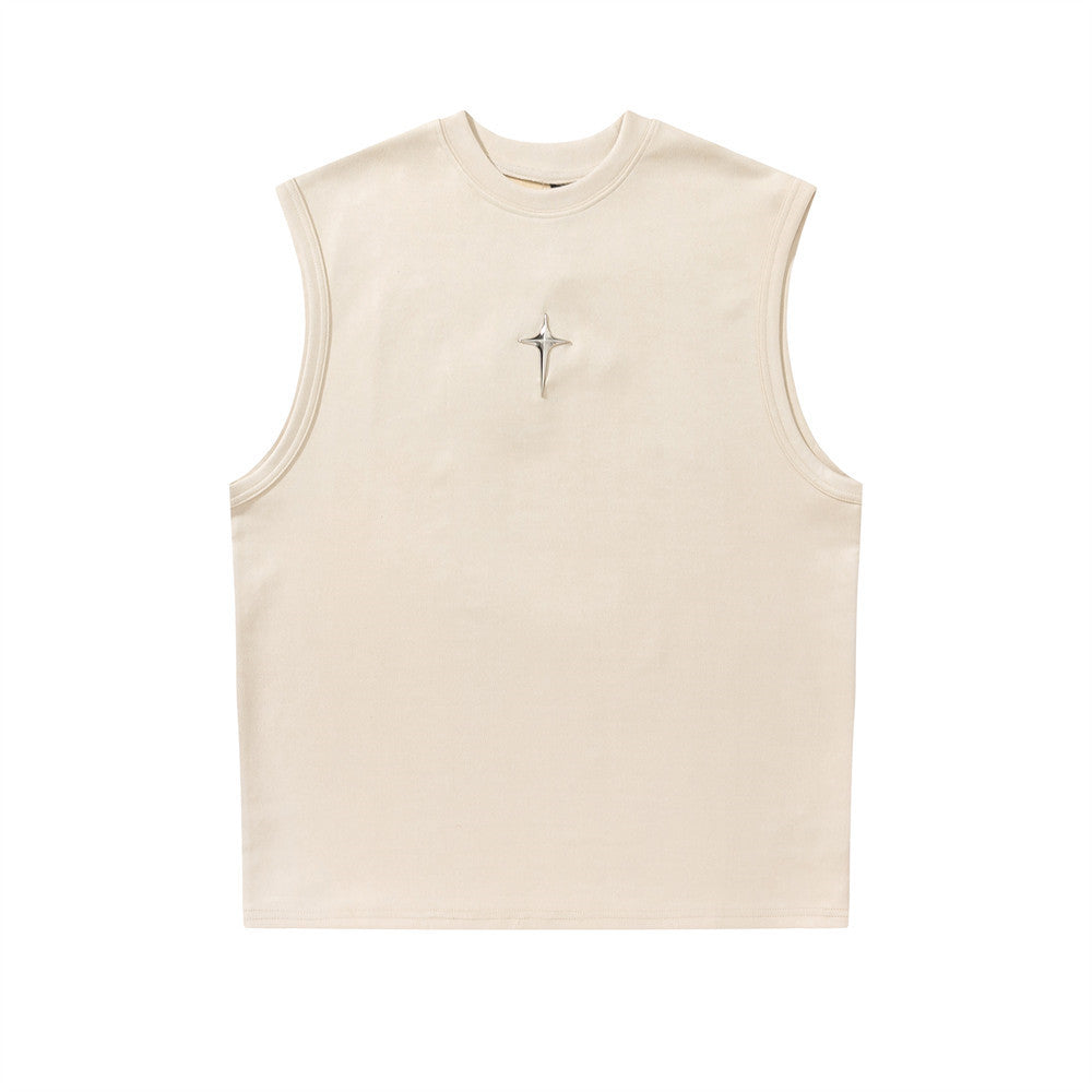 Halloy™ Star Symbol Sleeveless T-Shirt