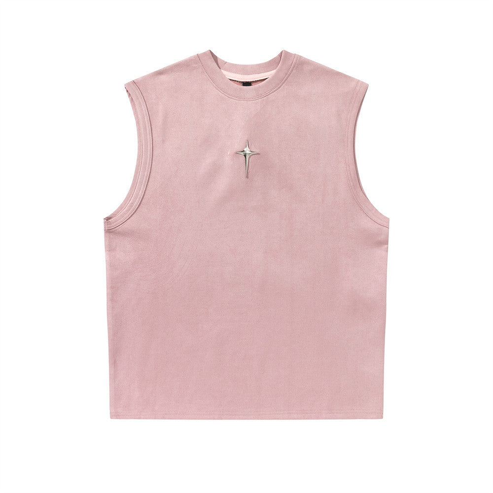 Halloy™ Star Symbol Sleeveless T-Shirt
