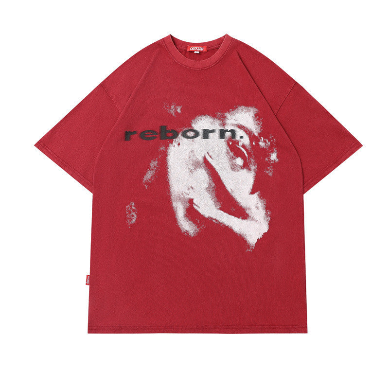 Halloy™ American Vintage REBORN T-shirt