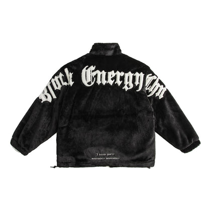 Halloy™ Furry Embroidered Jacket