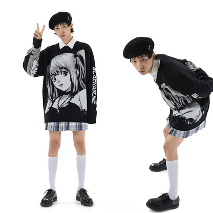 Halloy™ "Misa - Death Note" Sweater