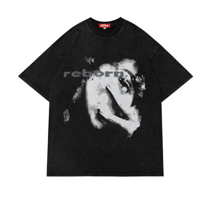 Halloy™ American Vintage REBORN T-shirt