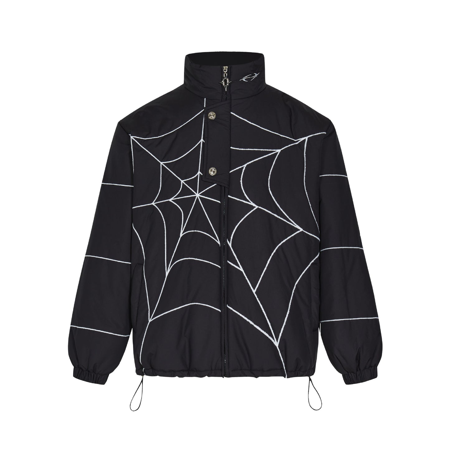 Halloy™ Spider Web Embroidered Lapel Jacket