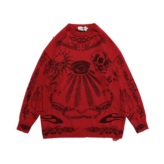 Halloy™ Sweaters Do Old Skull