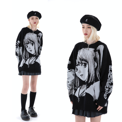 Halloy™ "Misa - Death Note" Sweater