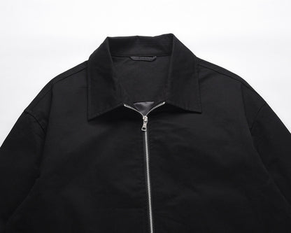 Halloy™ Black Minimal Jacket