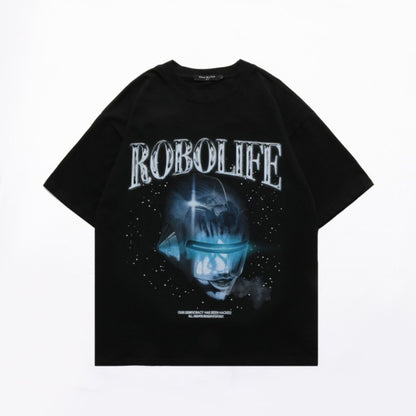 Halloy™ American High Street ROBOLIFE Loose T-shirt