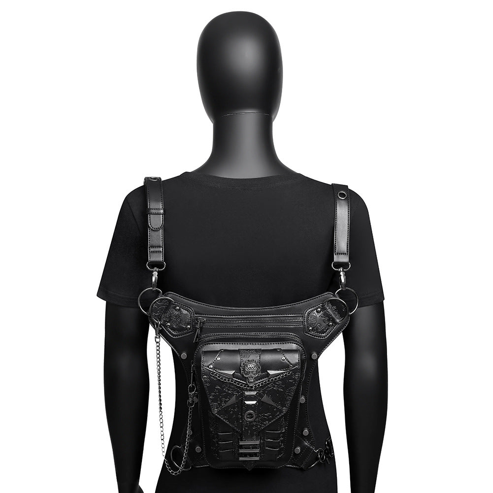 Halloy™ SkullRider Gear - Gothic Belt Bag