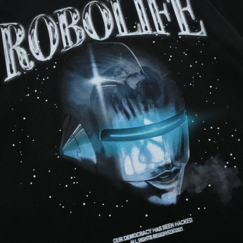 Halloy™ American High Street ROBOLIFE Loose T-shirt